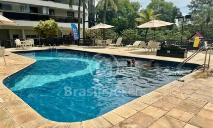 Apartamento à venda com 95,00m² e 2 quartos, com dependências, no rio 2 rj