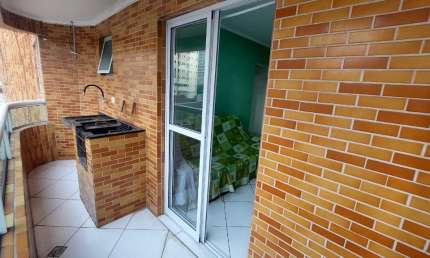 Apartamento para locação no Canto Forte, Praia Grande - SP