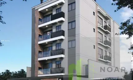 Apartamento com terraço para venda em navegantes, centro, 2 dormitórios, 1 suíte, 2 banheiros, 1 vaga