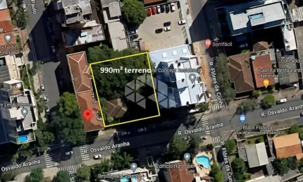 Terreno à venda na Rua Osvaldo Aranha, 233, Centro, São Leopoldo por R$ 2.200.000