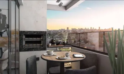 Apartamentos 2 quartos com suíte e varanda gourmet no bairro novo mundo