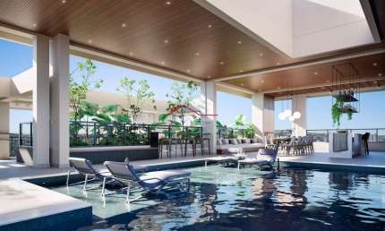SOHO EXCLUSIVE, Lofts Premium com 81,04m², 1 Suíte, Varanda Gourmet, Praia Clube