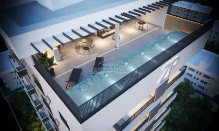 Pronto para morar, pronto para lucrar: Seu studio de luxo. Bairro Santa Maria!