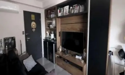 Apartamento no condomínio parkway panamby na vila andrade com 39m² 1 dormitório 1 suíte 1 banheiro 1 vaga