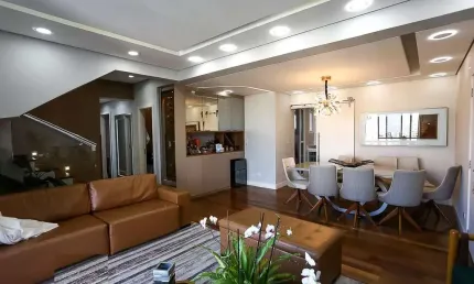 Cobertura no Condomínio Edifício Jade no Morumbi com 240m² 4 dormitórios 4 suítes 7 banheiros 4 vagas