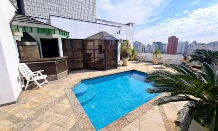 Cobertura para venda em Moema, - Edifício Solar das Gaivotas  470 metros com suítes e 7 vagas