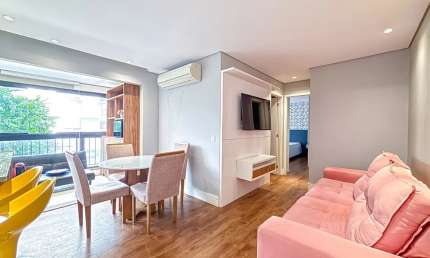 Apartamento com 2 quartos mobiliado à venda no Life Park Alphaville.