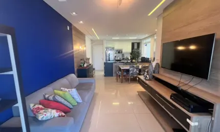 Maravilhosa oportunidade de apartamento com duas suítes à venda no jardins do tamboré.