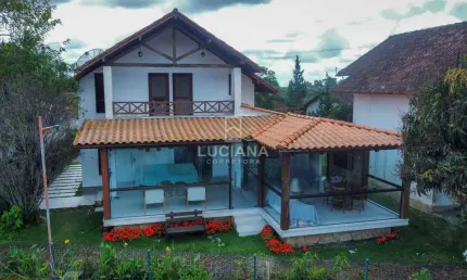Vista para o lago! Casa com 5 suítes em condomínio - Gravatá/PE