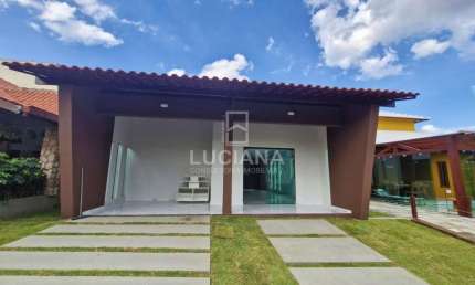 LINDA CASA COM 3 SUÍTES EM CONDOMÍNIO FECHADO AS MARGENS DA BR-232 EM GRAVATÁ-PE