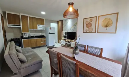 Clima e Vista! Flat mobiliado em Condomínio próximo da BR-232 em Chã Grande/PE