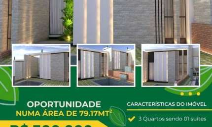 Casa com 3 quartos à venda na Rua Severino F. Da Rocha, 421, Cruzeiro, Gravatá