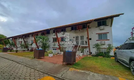 Vista para o lago! Flat no Villa Hípica - 2 Quartos - Gravatá/PE