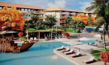 La Fleur Polinésia na praia de Muro Alto! Apartamentos e Estrutura incríveis
