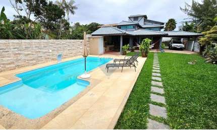 Casa luxuosa a Venda no Condomínio Viva Mar, Unamar, Cabo Frio - 842m2 - R$ 990 MIL