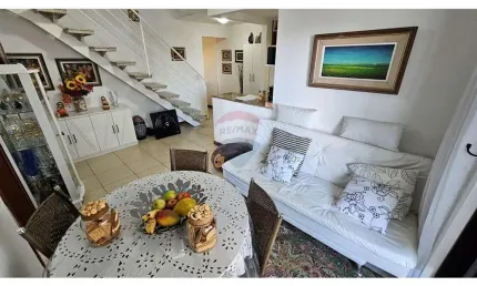 COBERTURA 2 QUARTOS,  134M2, A VENDA NO BRAGA, CABO FRIO/RJ - R$615.000