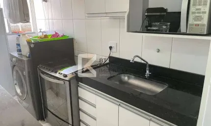 Apartamento com 2 dormitórios sendo 1 suíte - 74 m² de are util e 1 vaga coberta à venda, Parque Sã