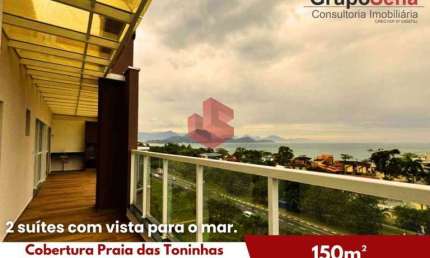 Cobertura à venda em Ubatuba, Toninhas, com 1 quarto, 150m²
