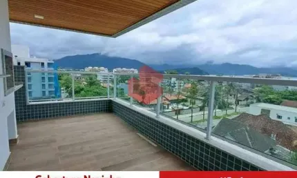 Apto à venda com 3 dormitórios na praia do itaguá em ubatuba