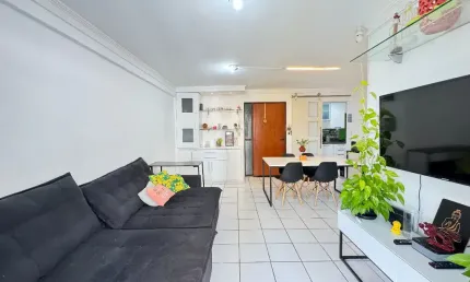 Vendo Apto próximo à Vera Arruda de 92m2 com 3 quartos - Jatiúca