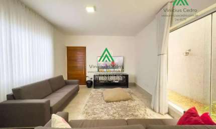 Casa em Condomínio para Venda em Nova Lima, Balneário Água Limpa, 4 dormitórios, 1 suíte, 4 banheiros, 4 vagas