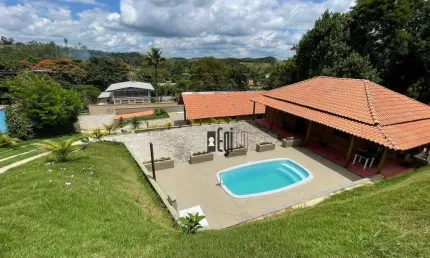 Chácara com 2 dormitórios à venda, 300 m² por r$ 390.000,00 - barreira do triunfo - juiz de fora/mg