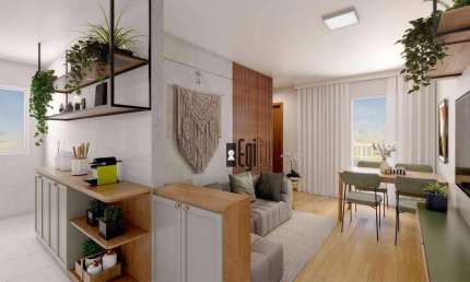 Apartamento com 2 dormitórios à venda, 46 m² por R$ 220.990 - Aeroporto - Juiz de Fora/MG