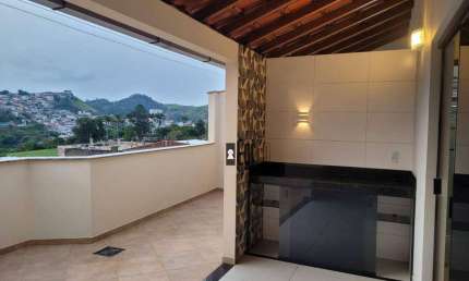 Cobertura com 1 dormitório à venda, 62 m² por R$ 215.000,00 - Santa Terezinha - Juiz de Fora/MG