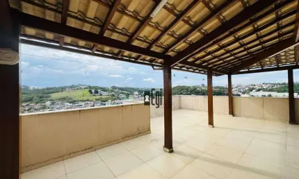 Cobertura com 2 dormitórios à venda, 150 m² por r$ 370.000,00 - são pedro - juiz de fora/mg