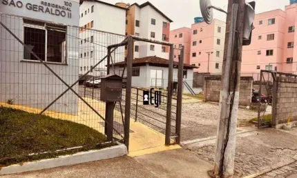 Apartamento com 2 dormitórios à venda, 45 m² por r$ 90.000 - são geraldo - juiz de fora/mg