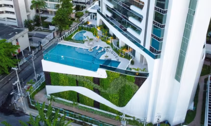Aluguel de Alto Padrão no Acqualina – 153m², Vista Mar, 3 Suítes, Piscina no Rooftop – Fortaleza/CE