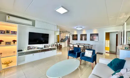 Apartamento amplo no cocó, 188m², 4 quartos, próximo ao parque, iguatemi e riomar!