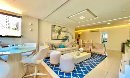 Oportunidade em fortaleza: apartamento 122m², reformado, 3 quartos (2 suítes) – r$ 650 mil – ed. braga montenegro!