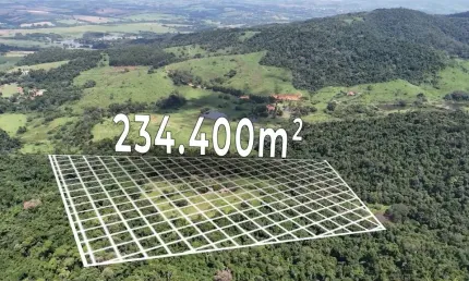 Vende-se Sítio em Araçoiaba da Serra 234.400m² | Casa com 2 Quartos e 1 Banheiro