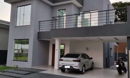 Casa à venda no Cond. Ecos Paradise de 280m² com 4 suites, 2 vagas,placa solar e piscina privativa