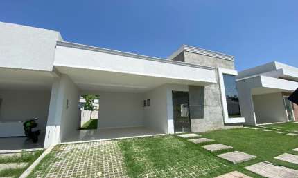 Linda Casa no Cond. Ecos Paradise de 313m² com 3 suítes, 5 banheiros, 2 vagas , churrasqueira no bairro da Guanabara.