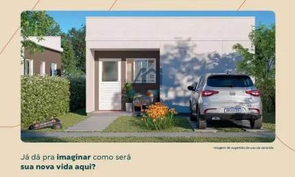 Casa com 2 quartos à venda no Jardim Santa Rita de Cássia, Tatuí , 43 m2 por R$ 195.000