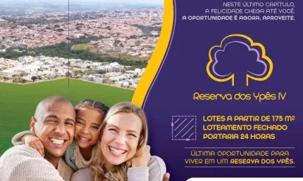 Terreno à venda na Reserva dos Ypes 3, Tatuí 