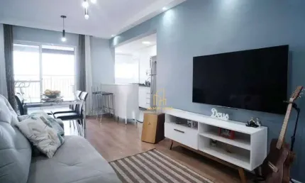 Apartamento com 2 dormitórios à venda, 64 m² por r$ 371.000,00 - jardim matarazzo - são paulo/sp