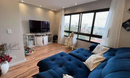 Apartamento com 3 dormitórios à venda, 144 m² por r$ 840.000 - vila galvão - guarulhos/sp