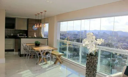 Apartamento com 3 dormitórios à venda, 169 m² por r$ 2.660.000 - jardim santa mena - guarulhos/sp