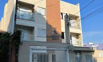 Cobertura com 2 dormitórios à venda, 95 m² por R$ 360.000 - Vila Tibiriçá - Santo André/SP