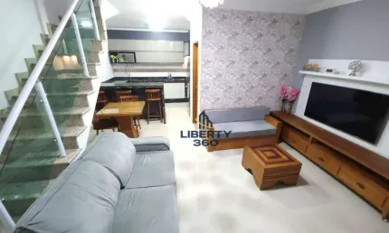 Sobrado com 3 dormitórios à venda, 86 m² por R$ 685.000,00 - Vila Gilda - Santo André/SP