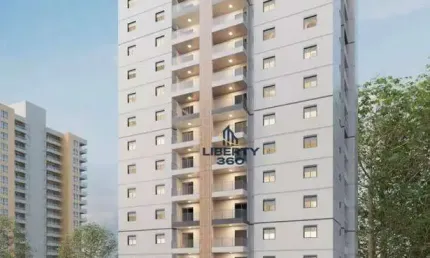 Apartamento com 3 dormitórios à venda, 137 m² por R$ 1.416.541 - Vila Valparaíso - Santo André/SP