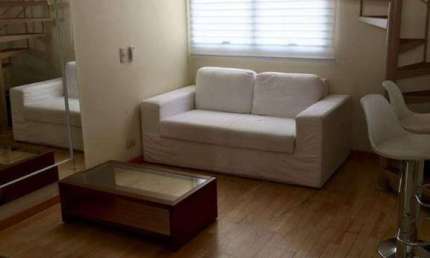 Apartamento Duplex com 1 dormitório para alugar, 49 m² por R$ 6.250,00/mês - Vila Olímpia - São Paulo/SP