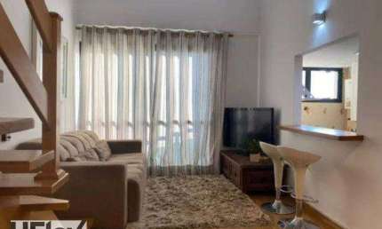 Apartamento Duplex com 1 dormitório para alugar, 51 m² por R$ 5.848,99/mês - Paraíso - São Paulo/SP