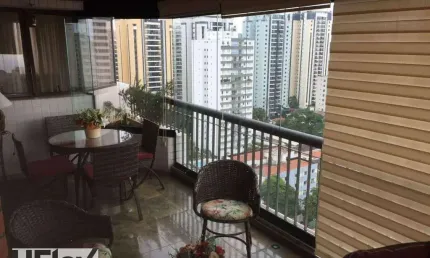 Apartamento com 4 dormitórios à venda, 200 m² por r$ 2.850.000,00 - moema - são paulo/sp