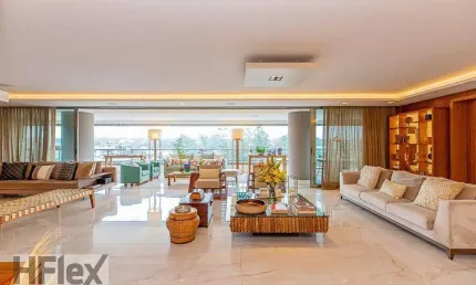 Apartamento com 3 dormitórios à venda, 485 m² por r$ 10.000.000,00 - campo belo - são paulo/sp
