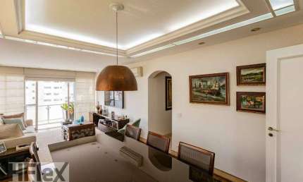 Apartamento com 3 dormitórios para alugar, 156 m² por R$ 18.895,61/mês - Moema - São Paulo/SP