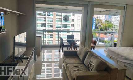 Apartamento com 1 dormitório para alugar, 45 m² por R$ 5.570,00/mês - Vila Olímpia - São Paulo/SP